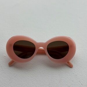 LOEWE Curvy Pink Sunglasses